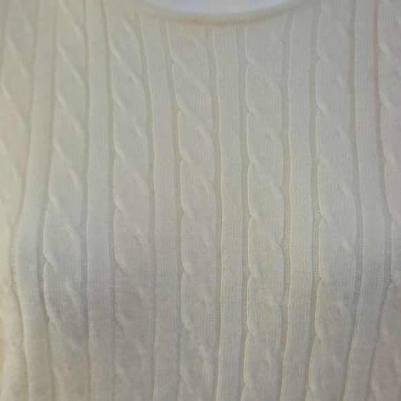 Carolyn Taylor Cream Long Sweater. Size Small NWOT - Picture 3 of 8